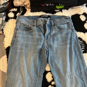Express Light Blue Denim Jeans
